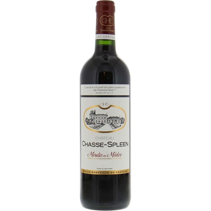 CHÂTEAU "CHASSE-SPLEEN" 2023 MOULIS-EN-MEDOC ROUGE 75 CL CRD - French Wine 75cl
